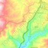 Mappa topografica Belsito, altitudine, rilievo