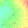 Mappa topografica Goondiwindi, altitudine, rilievo