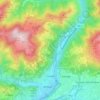 Mappa topografica Colzate, altitudine, rilievo