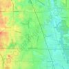 Mappa topografica Buffalo Grove, altitudine, rilievo