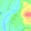 Mappa topografica Rathvilly, altitudine, rilievo