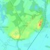 Mappa topografica Thyrow, altitudine, rilievo