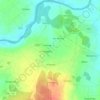 Mappa topografica Taboi, altitudine, rilievo
