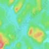 Mappa topografica Lac à la Loutre, altitudine, rilievo