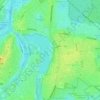 Mappa topografica Drägerpark, altitudine, rilievo