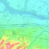 Mappa topografica Arena Po, altitudine, rilievo