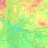Mappa topografica Lindow (Mark), altitudine, rilievo