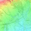 Mappa topografica Matigara block, altitudine, rilievo