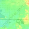 Mappa topografica Moorland Township, altitudine, rilievo