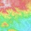 Mappa topografica Zreče, altitudine, rilievo