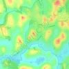 Mappa topografica Errigal, altitudine, rilievo