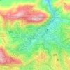 Mappa topografica Dizon, altitudine, rilievo