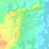 Mappa topografica Agua Dulce, altitudine, rilievo