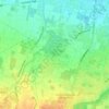 Mappa topografica Coviolo, altitudine, rilievo