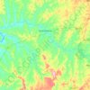 Mappa topografica Quitandinha, altitudine, rilievo