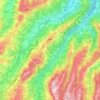 Mappa topografica Vacri, altitudine, rilievo