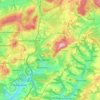 Mappa topografica 66636, altitudine, rilievo