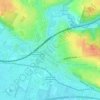 Mappa topografica Bergedorfer Schloss, altitudine, rilievo