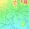 Mappa topografica Sarcedo, altitudine, rilievo