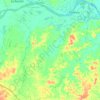 Mappa topografica Palanca, altitudine, rilievo