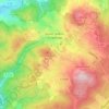 Mappa topografica Seiffen/Erzgebirge, altitudine, rilievo
