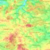 Mappa topografica 86510, altitudine, rilievo