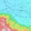 Mappa topografica Rotondi, altitudine, rilievo