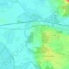 Mappa topografica Jeserig, altitudine, rilievo