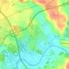 Mappa topografica Touguinha, altitudine, rilievo
