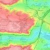 Mappa topografica 91120, altitudine, rilievo