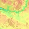 Mappa topografica Orphin, altitudine, rilievo