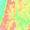 Mappa topografica Barrocão, altitudine, rilievo