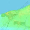 Mappa topografica Nienhagen, altitudine, rilievo