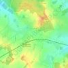 Mappa topografica Tacoignières, altitudine, rilievo