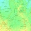 Mappa topografica Sala Bolognese, altitudine, rilievo