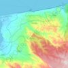 Mappa topografica Ischitella, altitudine, rilievo