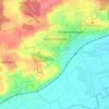 Mappa topografica Oberstotzingen, altitudine, rilievo