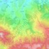 Mappa topografica Budești, altitudine, rilievo