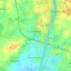 Mappa topografica Schafstedt, altitudine, rilievo