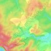 Mappa topografica Karlsbrunn, altitudine, rilievo