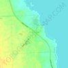 Mappa topografica Port Hope, altitudine, rilievo