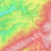 Mappa topografica Sart, altitudine, rilievo