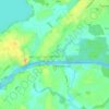 Mappa topografica Sehestedt, altitudine, rilievo