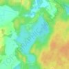 Mappa topografica Großer Baalsee, altitudine, rilievo