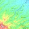 Mappa topografica Salsomaggiore Terme, altitudine, rilievo