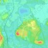Mappa topografica Pätz, altitudine, rilievo
