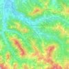 Mappa topografica Borgo Priolo, altitudine, rilievo