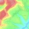 Mappa topografica Pinningen, altitudine, rilievo