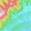 Mappa topografica Miane, altitudine, rilievo