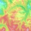 Mappa topografica Castelnuovo di Ceva, altitudine, rilievo
